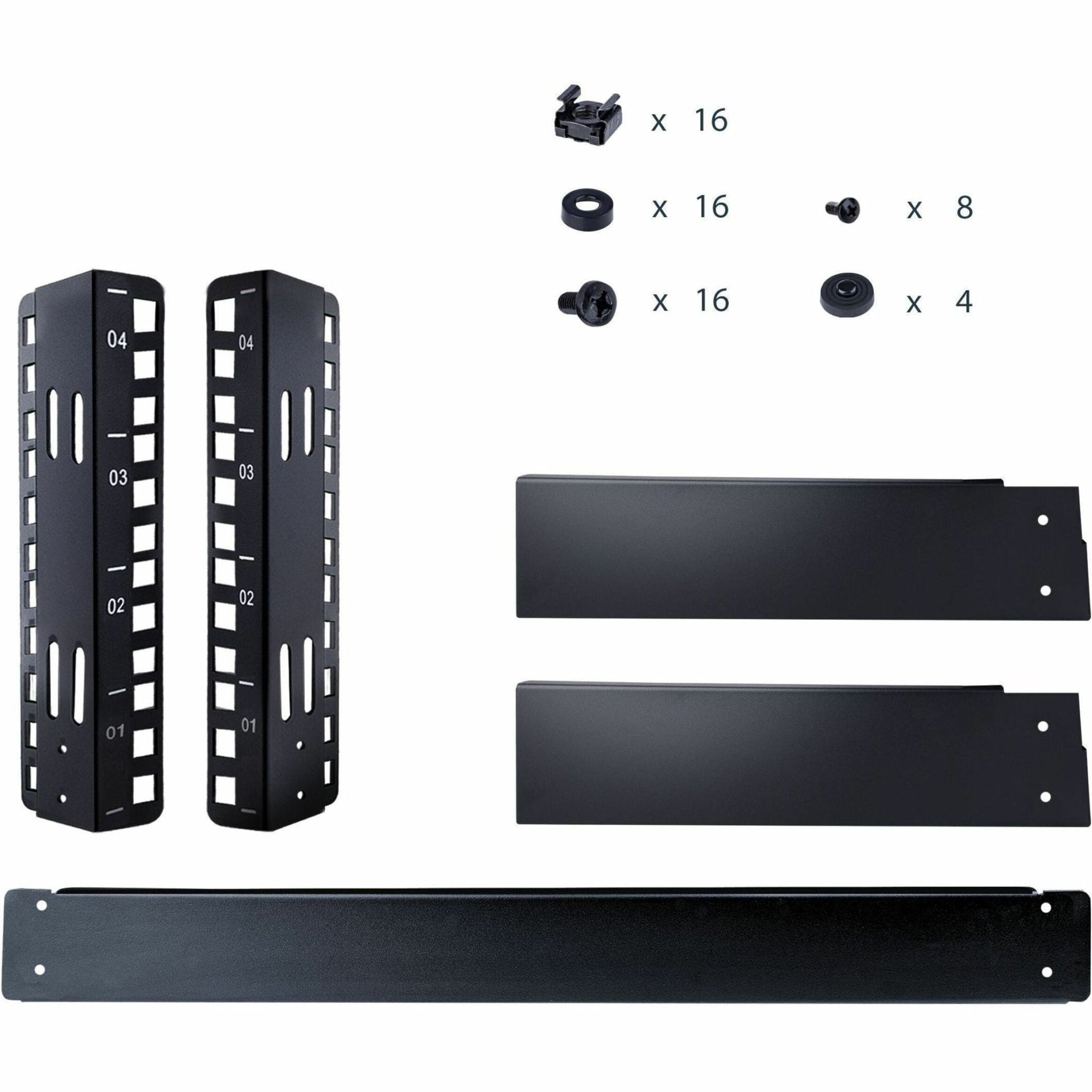 StarTech.com 2-Post 4U Desktop Server Rack, Open Frame 19in Network Rack, Small Home/Office Rack for AV / Studio / Data / IT Equipment - Soundz Store AUSTRALIA