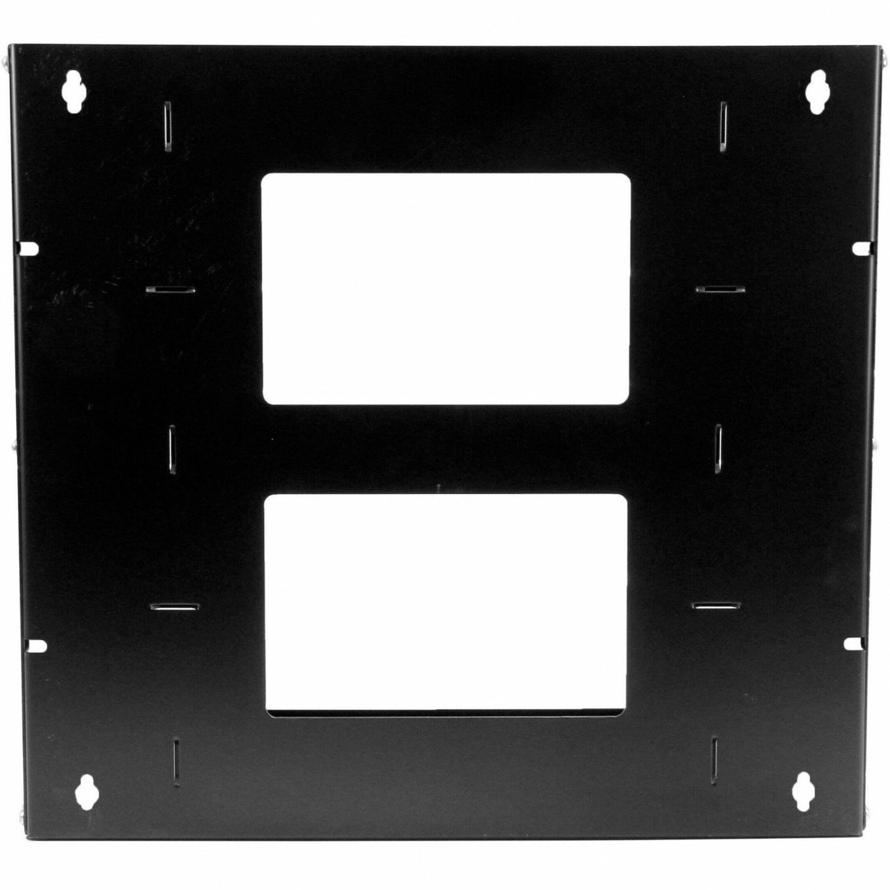 StarTech.com 2-Post 8U Open Frame Wall Mount Network Rack with Built-in Shelf and Adjustable Depth, Computer Rack for IT Equipment, TAA~ - Soundz Store AUSTRALIA