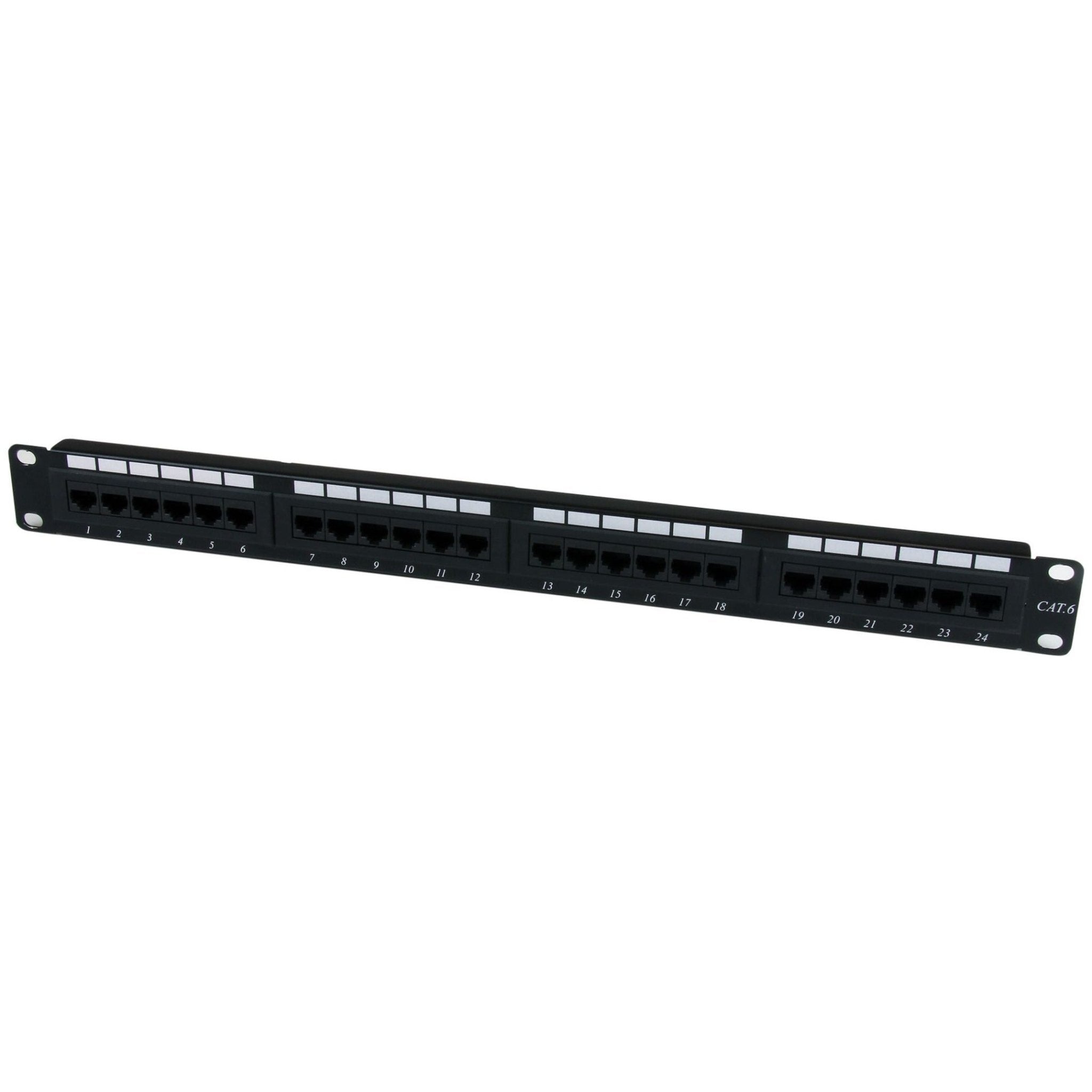 StarTech.com 24 Port 1U Rackmount Cat 6 110 Patch Panel - Soundz Store AUSTRALIA