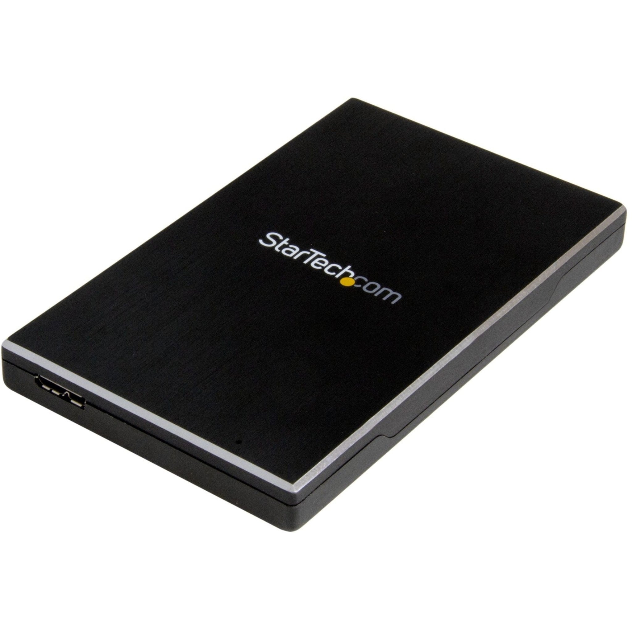 StarTech.com 2.5' External Hard Drive Enclosure - Supports UASP - Aluminum - USB 3.1 Enclosure - SSD/HDD Enclosure - Soundz Store AUSTRALIA