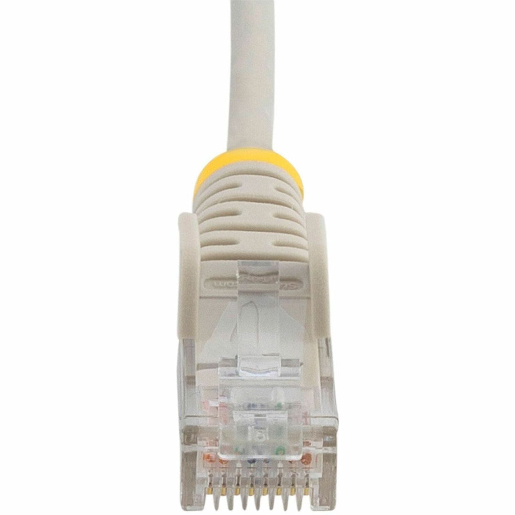 StarTech.com 2.5 m CAT6 Cable - Slim CAT6 Patch Cord - Grey - Snagless RJ45 Connectors - Gigabit Ethernet Cable - 28 AWG (N6PAT250CMGRS) - Soundz Store AUSTRALIA