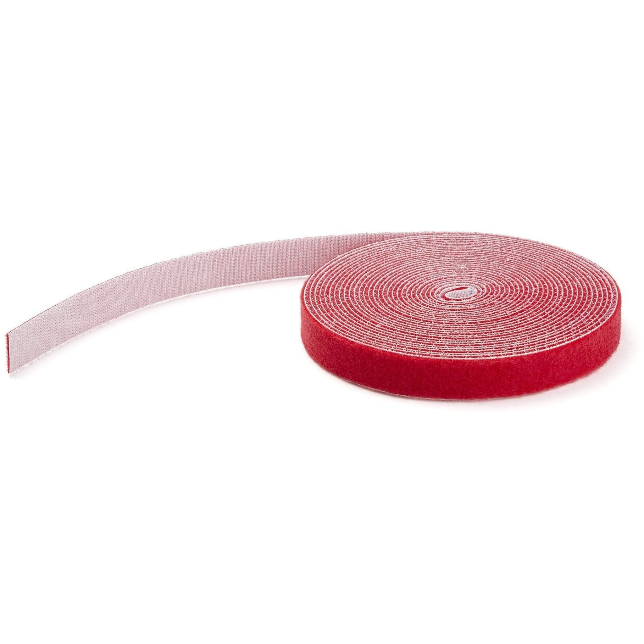 StarTech.com 25ft. Hook and Loop Roll - Red - Cable Management (HKLP25RD) - Soundz Store AUSTRALIA