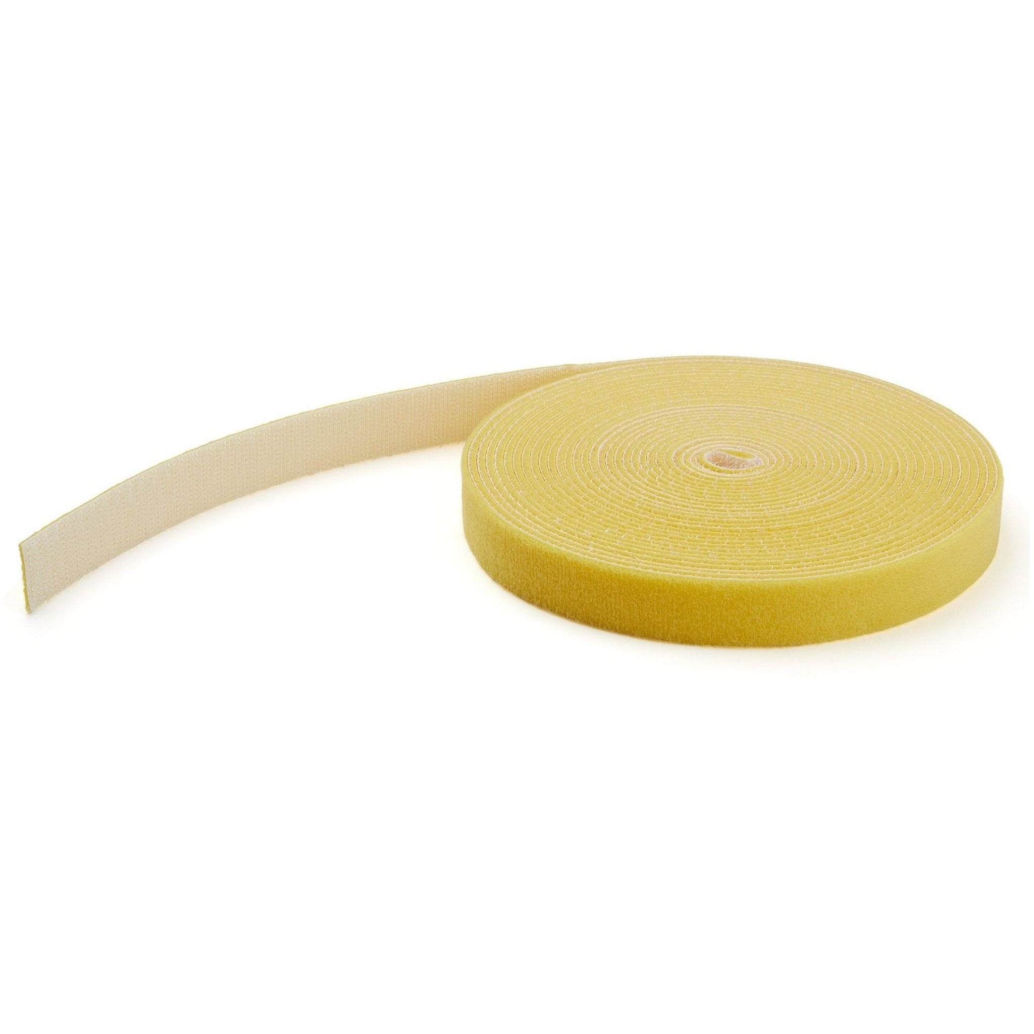 StarTech.com 25ft. Hook and Loop Roll - Yellow - Cable Management (HKLP25YW) - Soundz Store AUSTRALIA