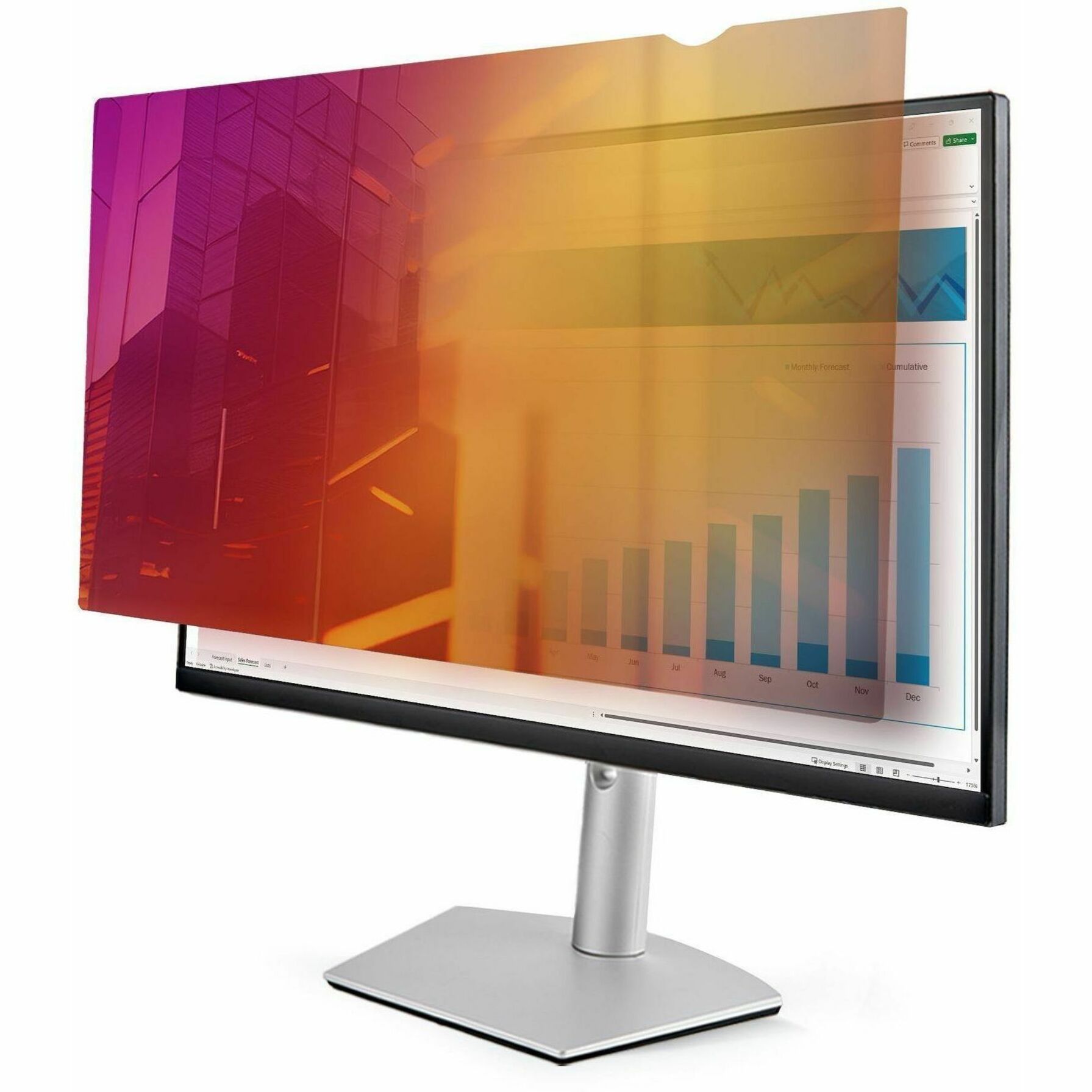 StarTech.com 27-inch 16:9 Gold Monitor Privacy Screen, Reversible Filter w/Enhanced Privacy, Screen Protector/Shield, +/- 30&deg; View Angle - Soundz Store AUSTRALIA