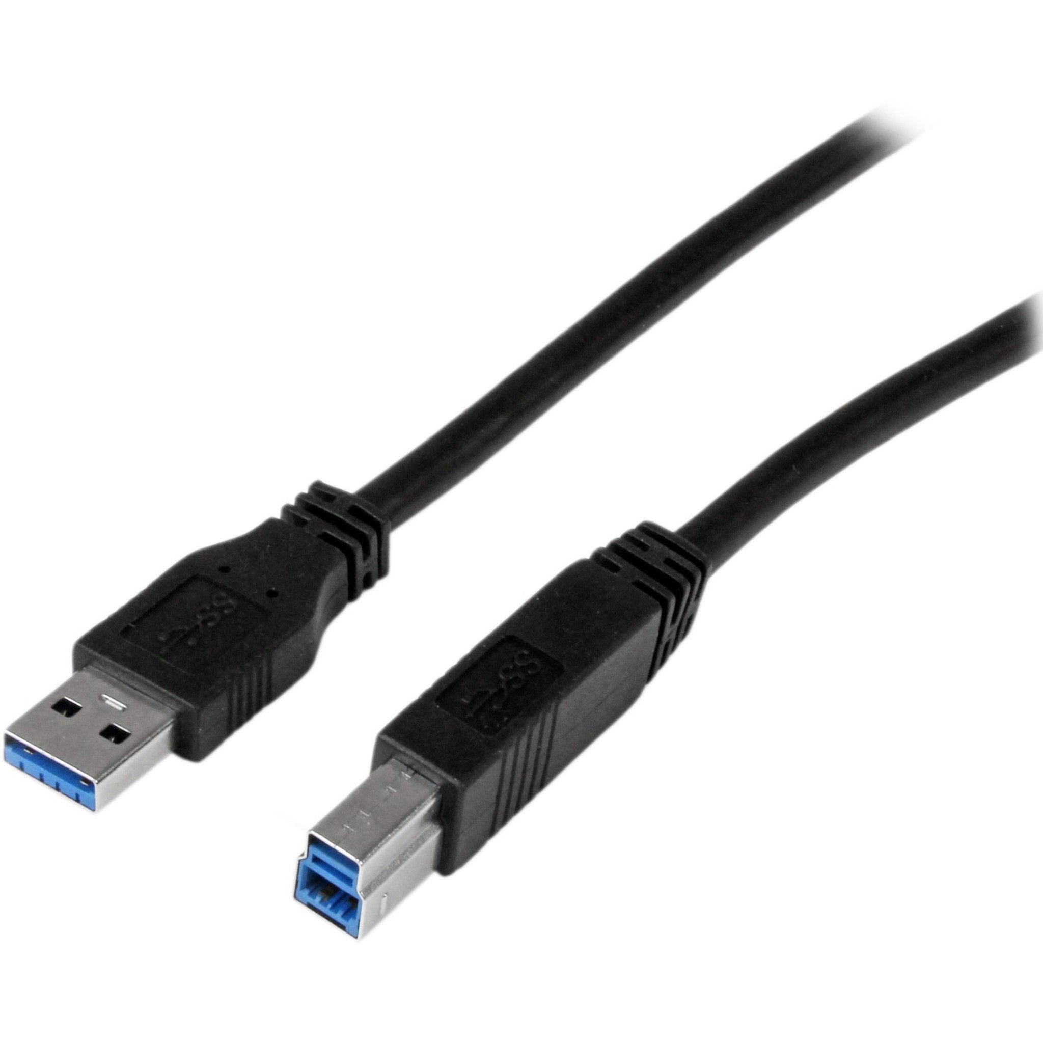 StarTech.com 2m (6 ft) Certified SuperSpeed USB 3.0 A to B Cable - M/M - Soundz Store AUSTRALIA
