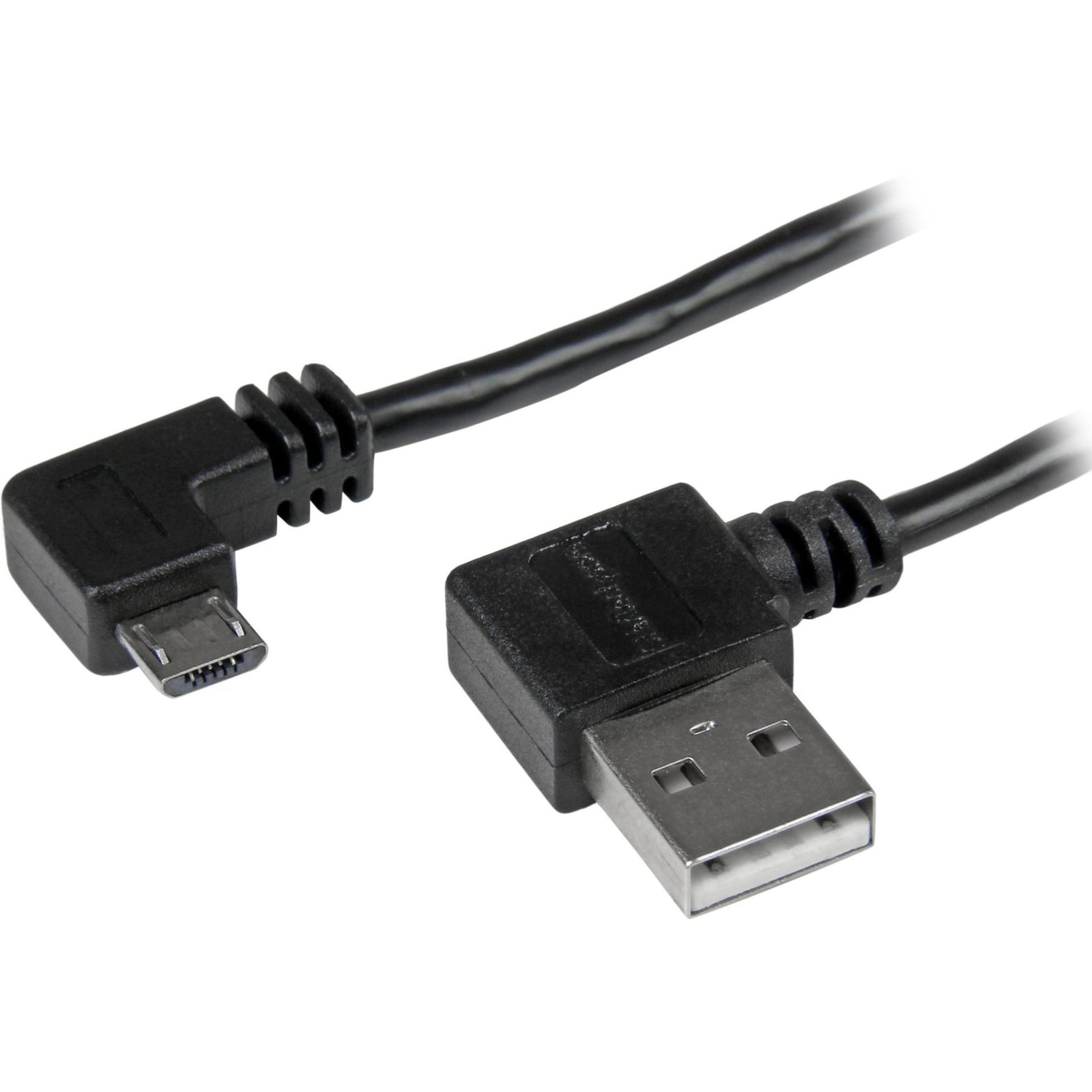 StarTech.com 2m 6 ft Micro-USB Cable with Right-Angled Connectors - M/M - USB A to Micro B Cable - Soundz Store AUSTRALIA