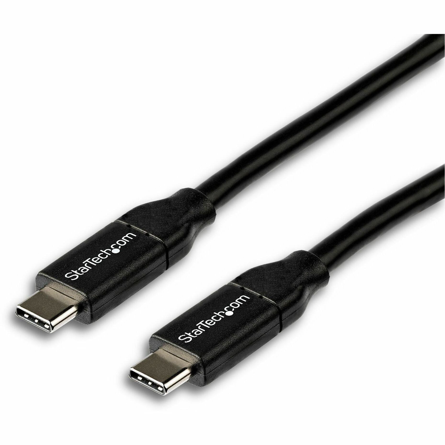 StarTech.com 2m 6 ft USB C to USB C Cable w/ 5A PD - M/M - USB 2.0 - USB-IF Certified - USB Type C Cable - USB C Charging Cable - USB C PD Cable - Soundz Store AUSTRALIA