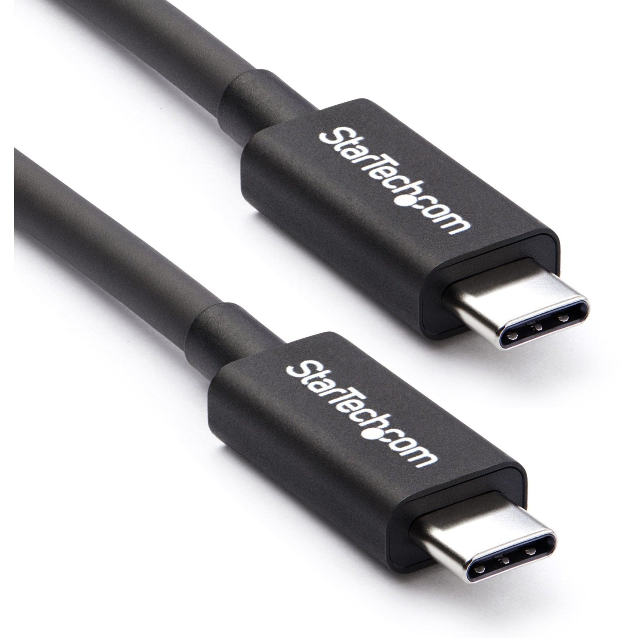 StarTech.com 2m (6.6ft) Thunderbolt 3 Cable, 20Gbps, 100W PD, 4K Video, Thunderbolt-Certified, Compatible w/ TB4/USB 3.2/DisplayPort - Soundz Store AUSTRALIA