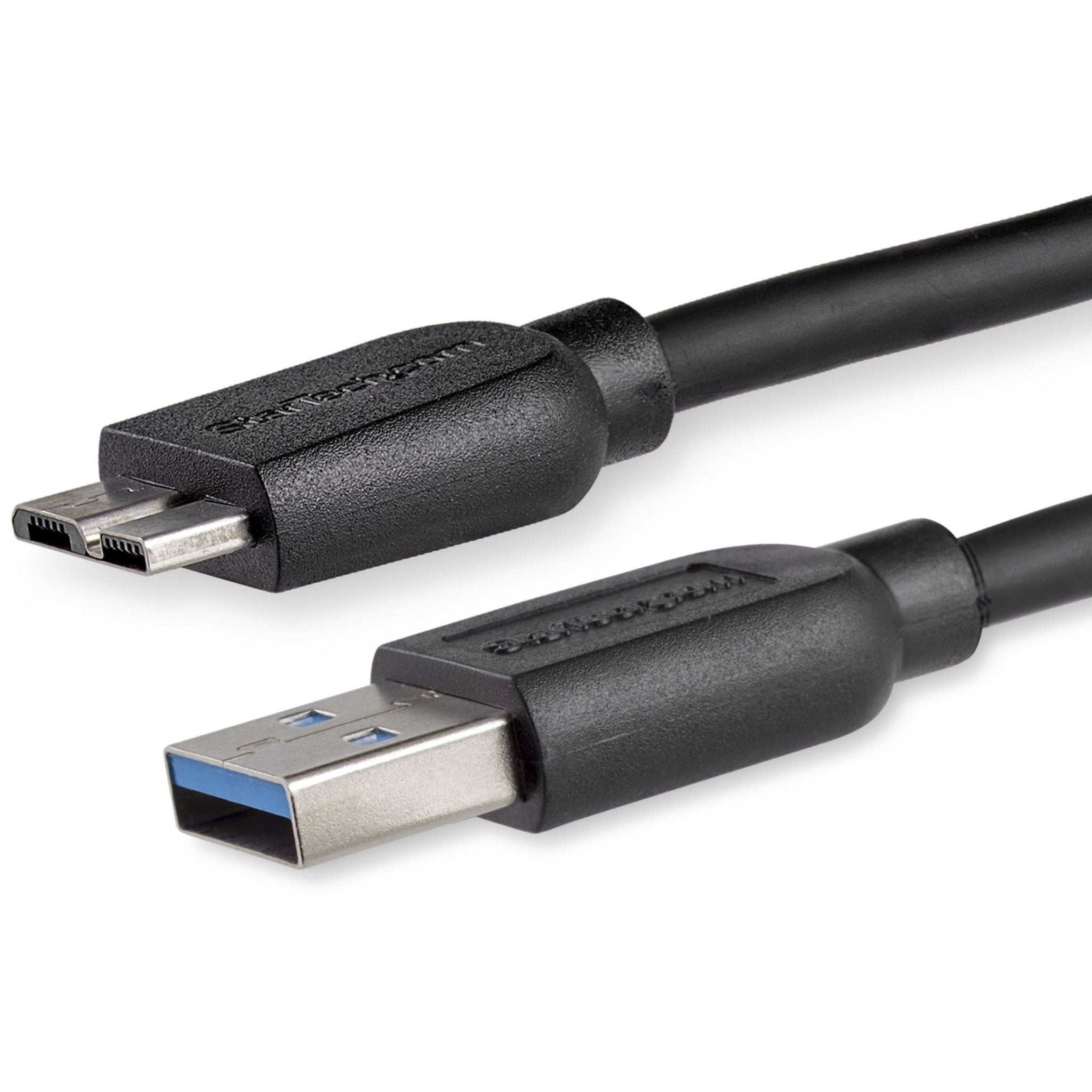 StarTech.com 2m (6ft) Slim SuperSpeed USB 3.0 (5Gbps) A to Micro B Cable - M/M - Soundz Store AUSTRALIA