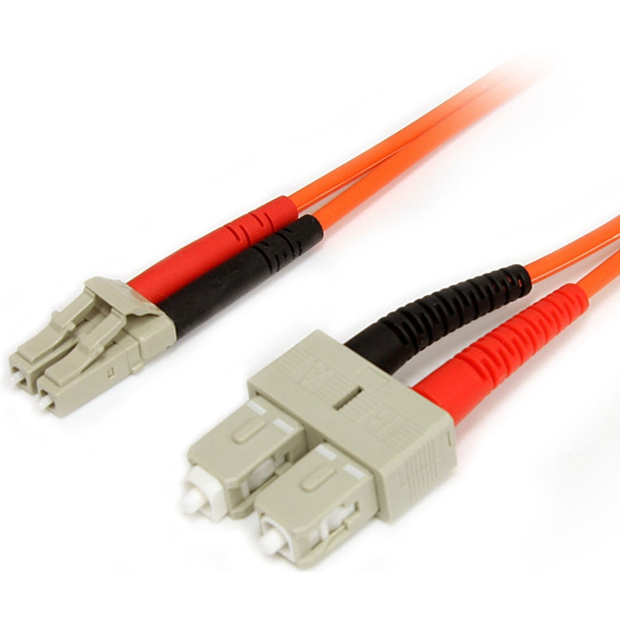 StarTech.com 2m Fiber Optic Cable - Multimode Duplex 62.5/125 LSZH Fiber Jumper Cord - LC/SC - Soundz Store AUSTRALIA