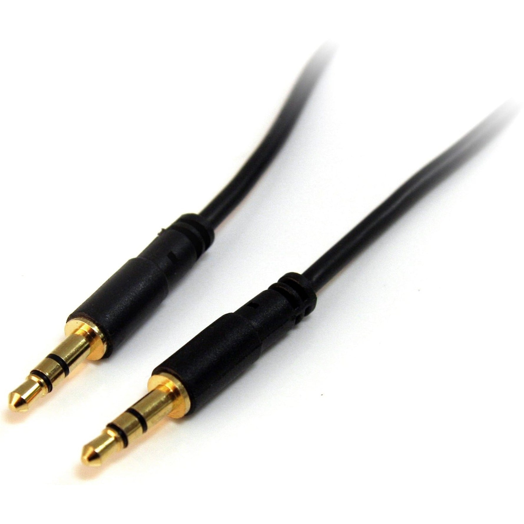 StarTech.com 3 ft Slim 3.5mm Stereo Audio Cable - M/M - Soundz Store AUSTRALIA