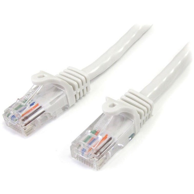 StarTech.com 3 m White Cat5e Snagless RJ45 UTP Patch Cable - 3m Patch Cord - Soundz Store AUSTRALIA