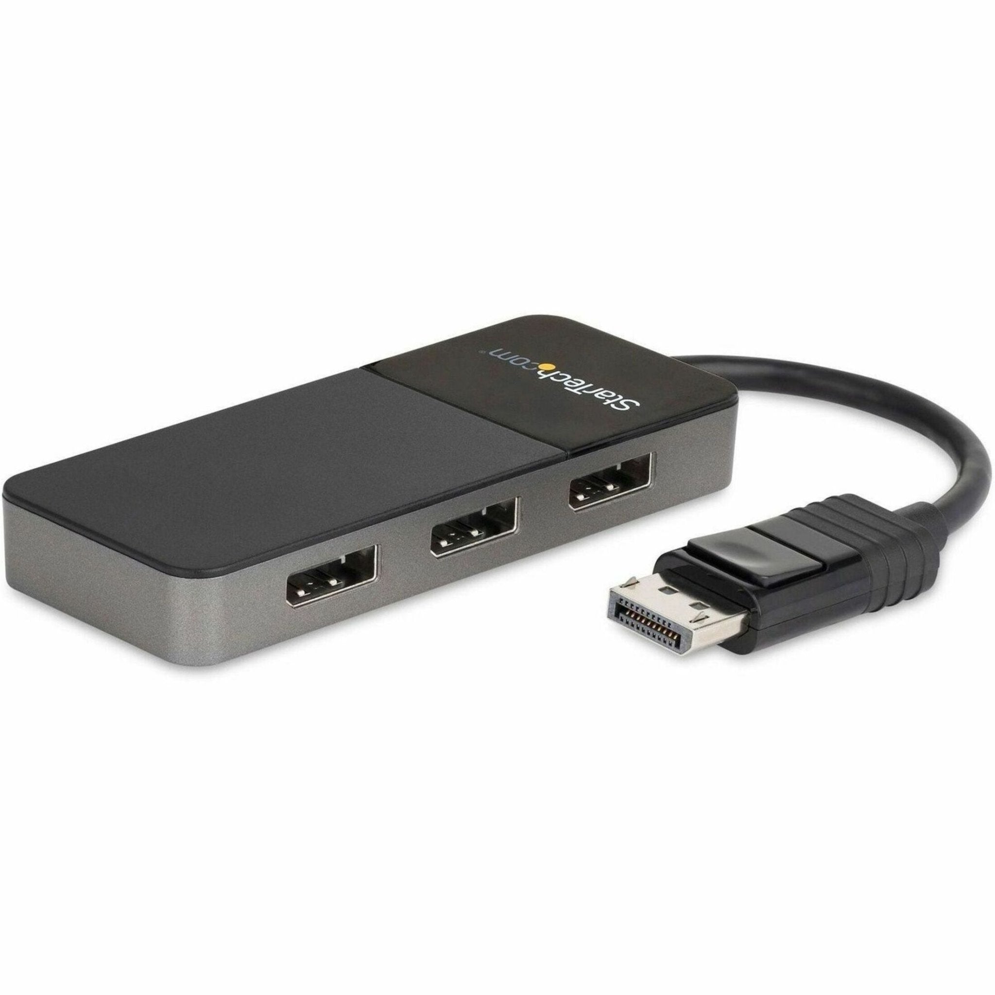 StarTech.com 3-Port DisplayPort 1.4 Splitter, DisplayPort to 3x DP Multi-Monitor Adapter, Triple 4K Computer MST Hub, Windows Only~3-Port Multi Monitor Adapter, DisplayPort 1.4 to Triple 4K DP Video Splitter or Dual 4K, DisplayPort MST Hub Display Adapter - Soundz Store AUSTRALIA