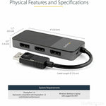 StarTech.com 3-Port DisplayPort 1.4 Splitter, DisplayPort to 3x DP Multi-Monitor Adapter, Triple 4K Computer MST Hub, Windows Only~3-Port Multi Monitor Adapter, DisplayPort 1.4 to Triple 4K DP Video Splitter or Dual 4K, DisplayPort MST Hub Display Adapter - Soundz Store AUSTRALIA