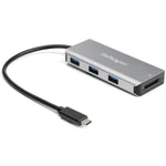 StarTech.com 3 Port USB C Hub with SD Card Reader - 3x USB-A & SD Slot - USB 3.2 Gen 2 10Gbps Type C Laptop Adapter Hub - Bus Powered - Soundz Store AUSTRALIA
