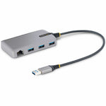 StarTech.com 3-Port USB Hub with Ethernet, USB-A Ports, Gigabit Ethernet/GbE, 5Gbps, Bus-Powered, 1ft/30cm Cable, Portable Laptop USB Hub - Soundz Store AUSTRALIA