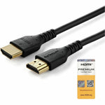 StarTech.com 3.3ft (1m) Slim HDMI 2.0 Cable, Flexible Premium HDMI Cord with Ethernet, 4K 60Hz HDR10, Aramid Fiber with TPE Jacket - Soundz Store AUSTRALIA