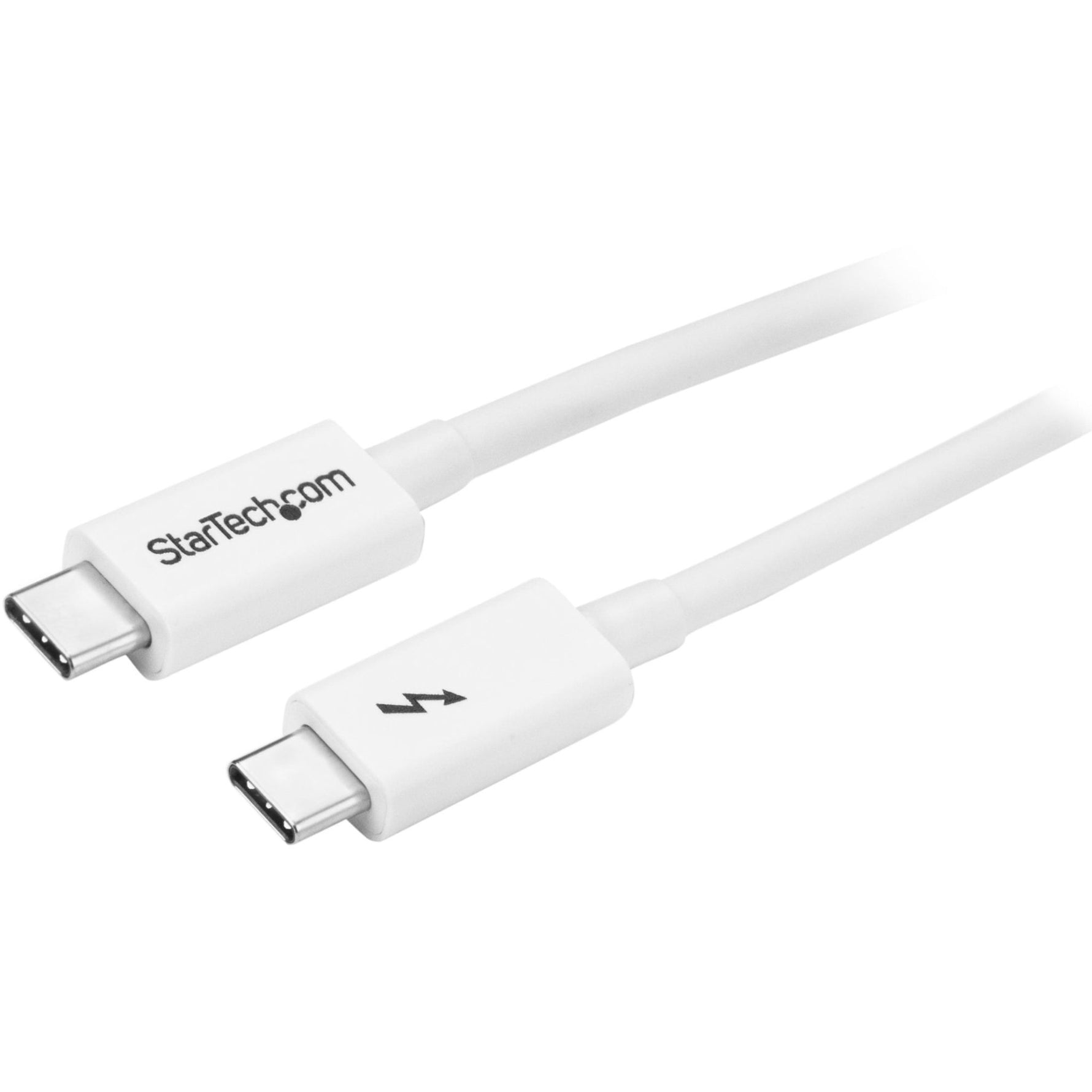 StarTech.com 3.3ft (1m) Thunderbolt 3 Cable, 20Gbps, 100W PD, 4K Video, Thunderbolt-Certified, Compatible w/ TB4/USB 3.2/DisplayPort - Soundz Store AUSTRALIA