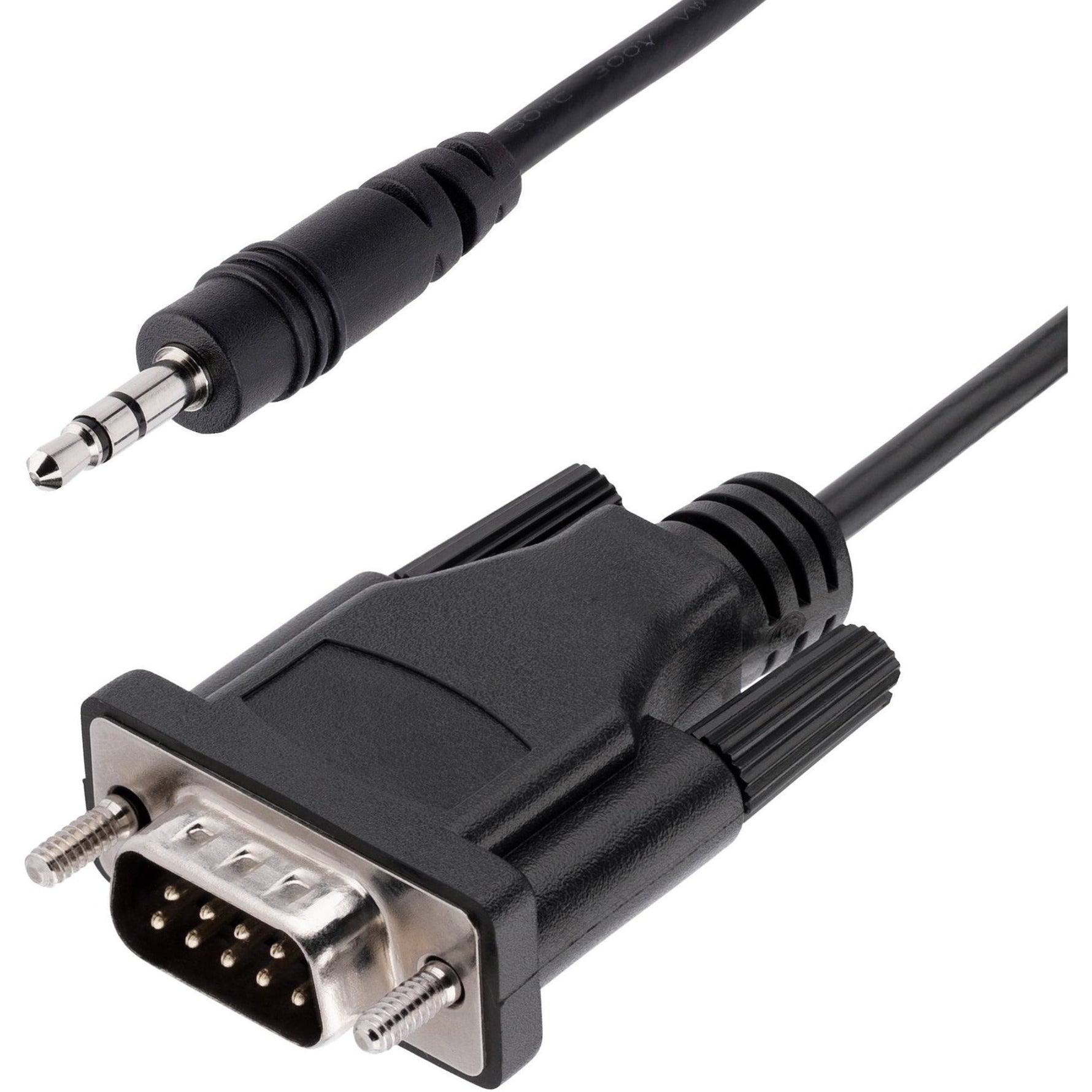 StarTech.com 3ft (1m) DB9 to 3.5mm Serial Cable for Serial Device Configuration, RS232 DB9 Male to 3.5mm for Calibrating via Audio Jack - Soundz Store AUSTRALIA