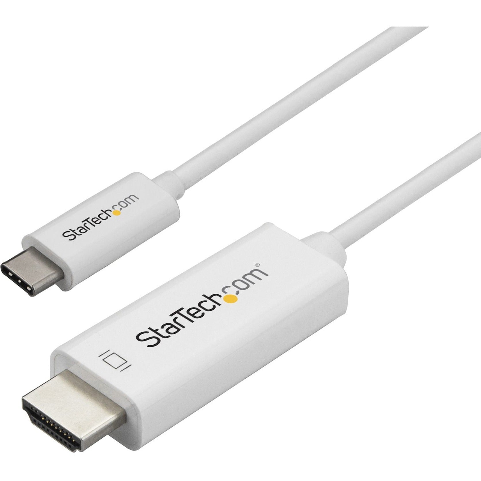 StarTech.com 3ft (1m) USB C to HDMI Cable - 4K 60Hz USB Type C DP Alt Mode to HDMI 2.0 Video Display Adapter Cable - Works w/Thunderbolt 3 - Soundz Store AUSTRALIA