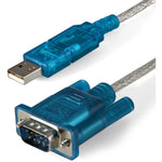 StarTech.com 3ft (91cm) 1-Port USB to RS232 DB9 Serial Adapter Cable, USB to Serial Adapter Cable - M/M - Soundz Store AUSTRALIA