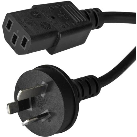 StarTech.com 3m 10 ft Power Supply Cord - AS/NZS 3112 to C13 - Computer Power Cord - Monitor Power Cord - Computer Monitor Cable - Soundz Store AUSTRALIA