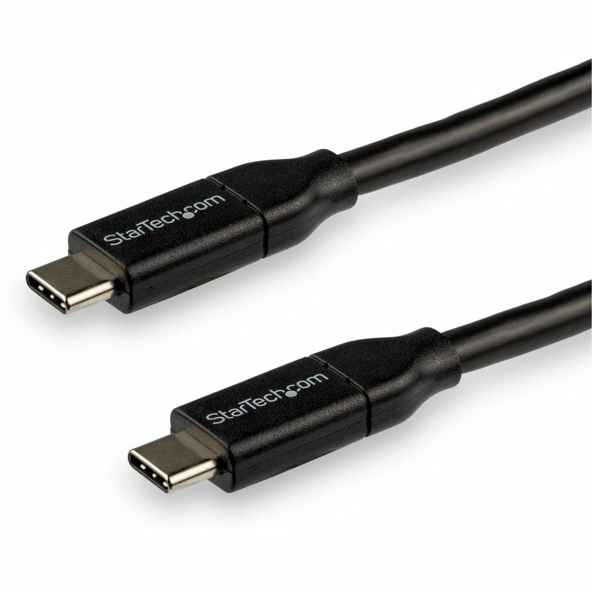 StarTech.com 3m 10 ft USB C to USB C Cable w/ 5A PD - M/M - USB 2.0 - USB-IF Certified - USB Type C Cable - USB C Charging Cable - USB C PD Cable - Soundz Store AUSTRALIA