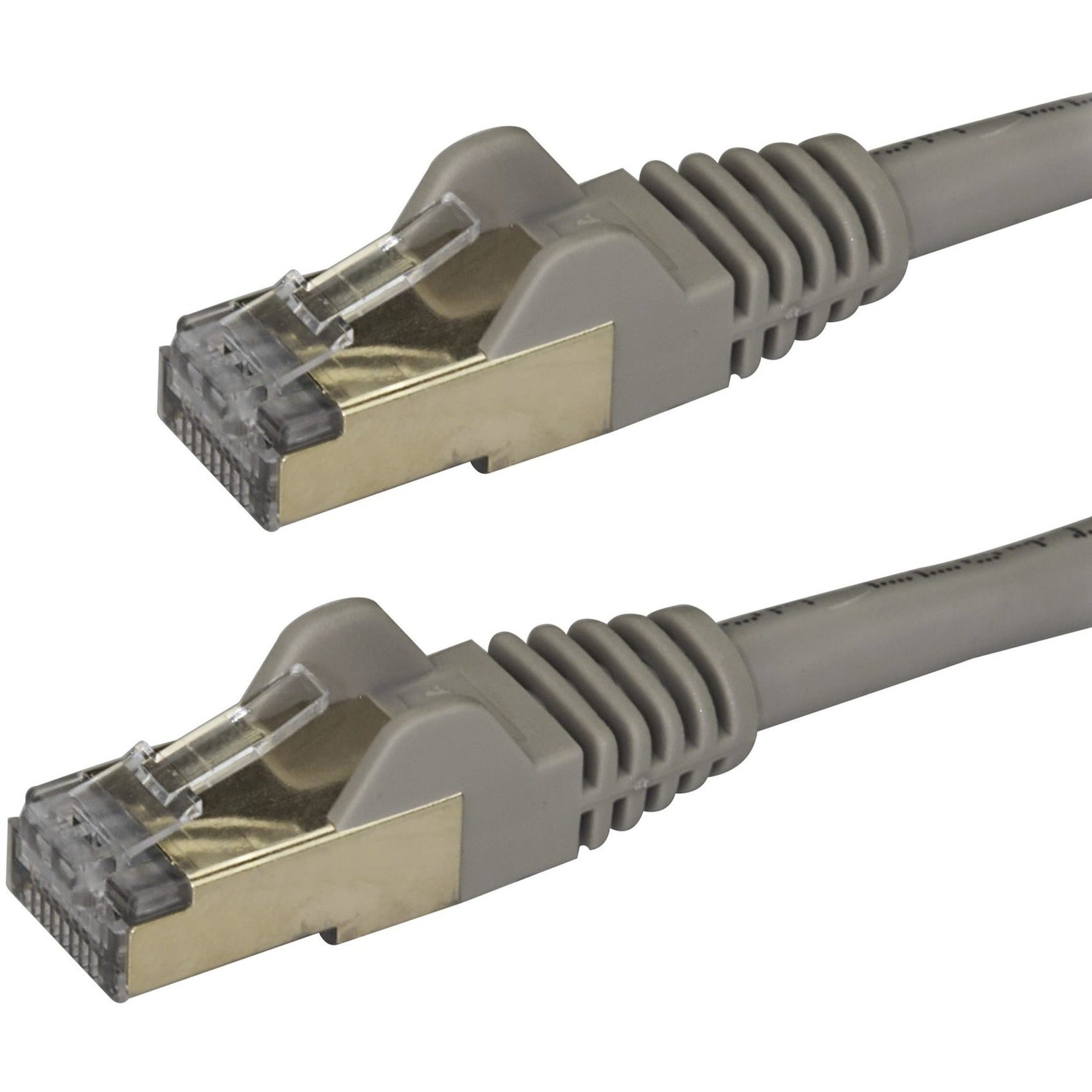 StarTech.com 3m CAT6a Ethernet Cable - 10 Gigabit Category 6a Shielded Snagless 100W PoE Patch Cord - 10GbE Grey UL Certified Wiring/TIA - Soundz Store AUSTRALIA