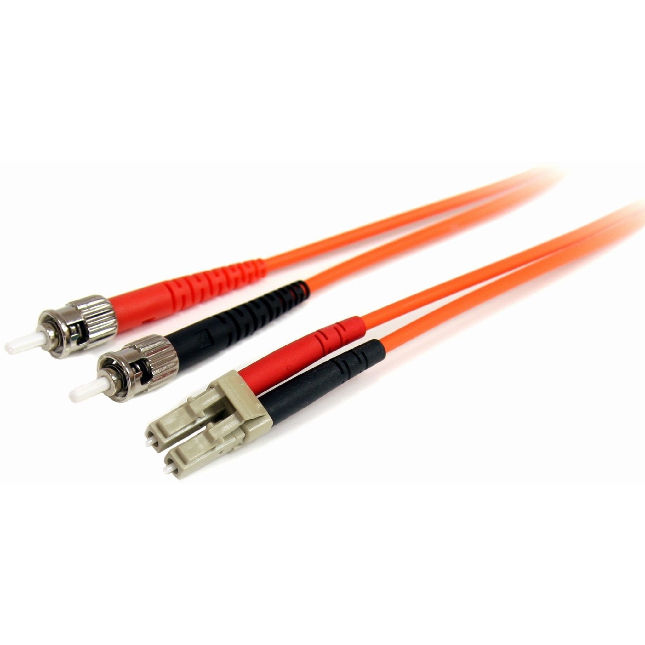 StarTech.com 3m Fiber Optic Cable - Multimode Duplex 62.5/125 LSZH Fiber Jumper Cord - LC/ST - Soundz Store AUSTRALIA
