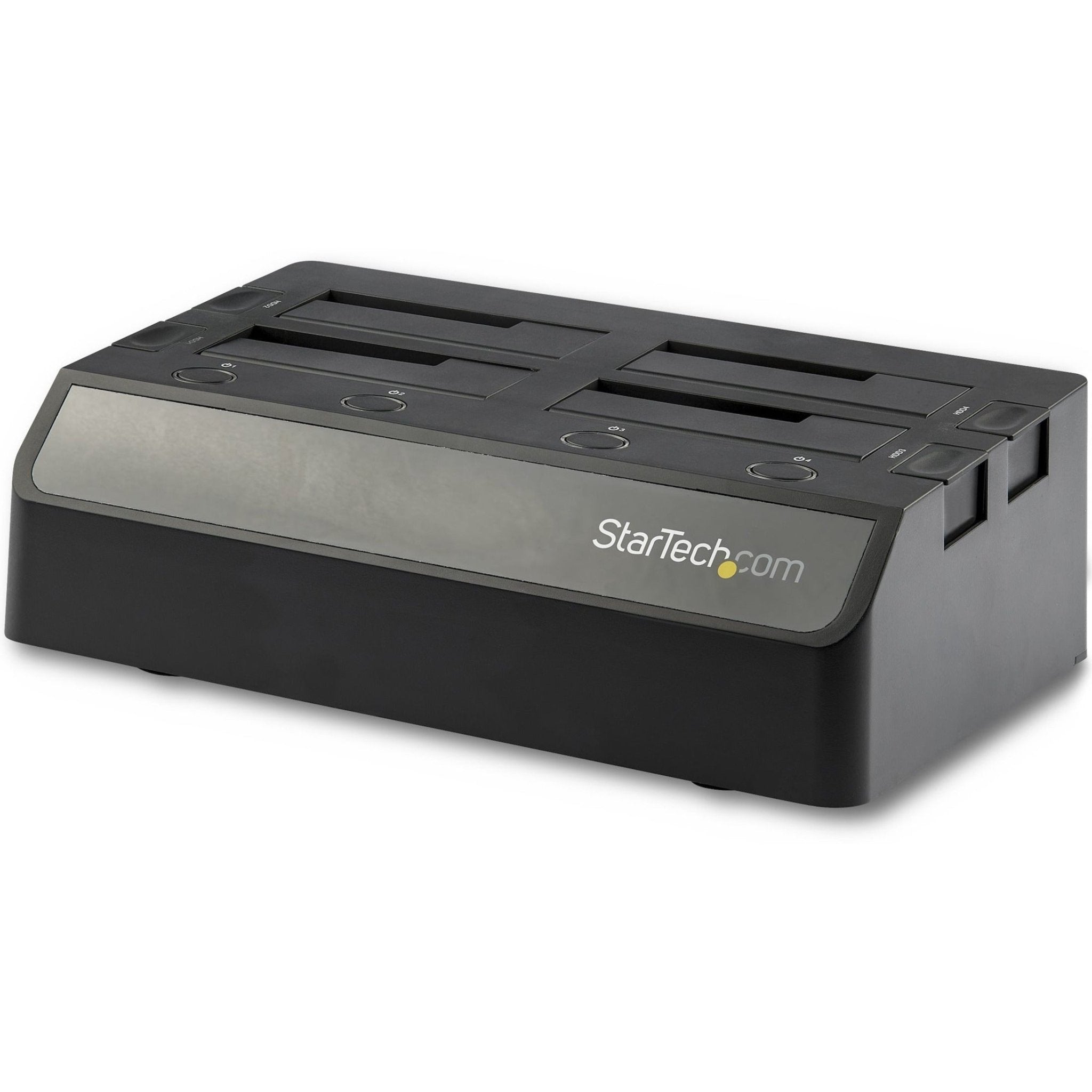 StarTech.com 4-Bay USB to SATA Hard Drive Docking Station, USB 10Gbps, External 2.5/3.5' SSD/HDD Dock, SATA III, Hot-Swap, Top-Loading - Soundz Store AUSTRALIA