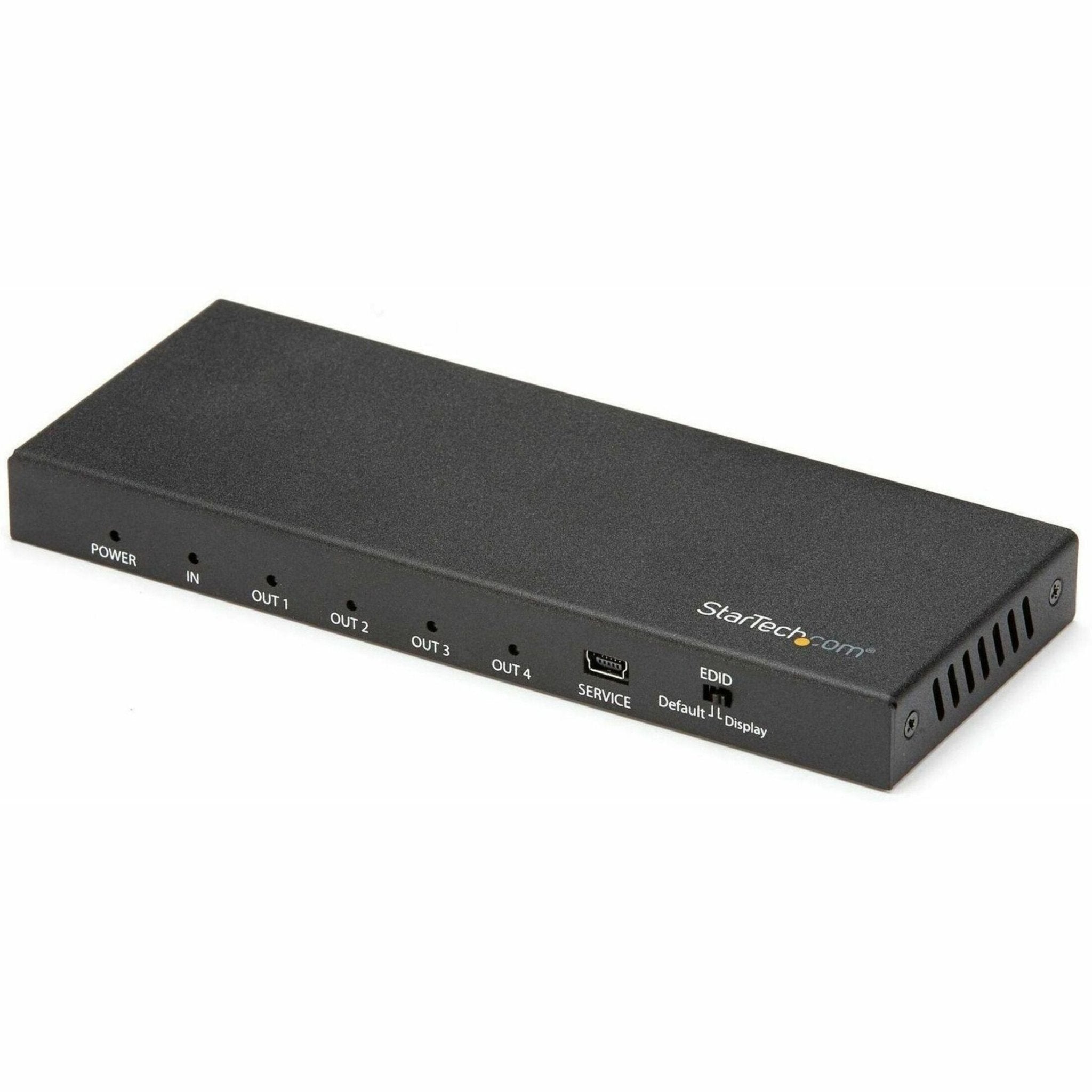 StarTech.com 4 Port HDMI Splitter - 4K 60Hz - 1x4 Way HDMI 2.0 Splitter - HDR - ST124HD218 - Soundz Store AUSTRALIA