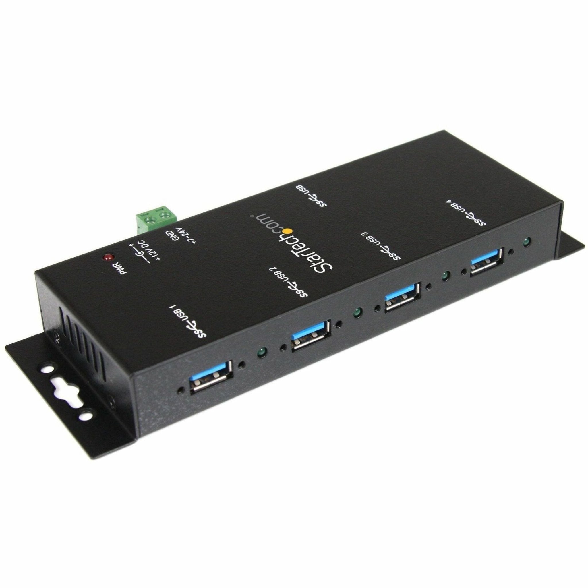 StarTech.com 4 Port Industrial USB 3.0 Hub - 5Gbps - Mountable - Rugged USB Hub - Soundz Store AUSTRALIA
