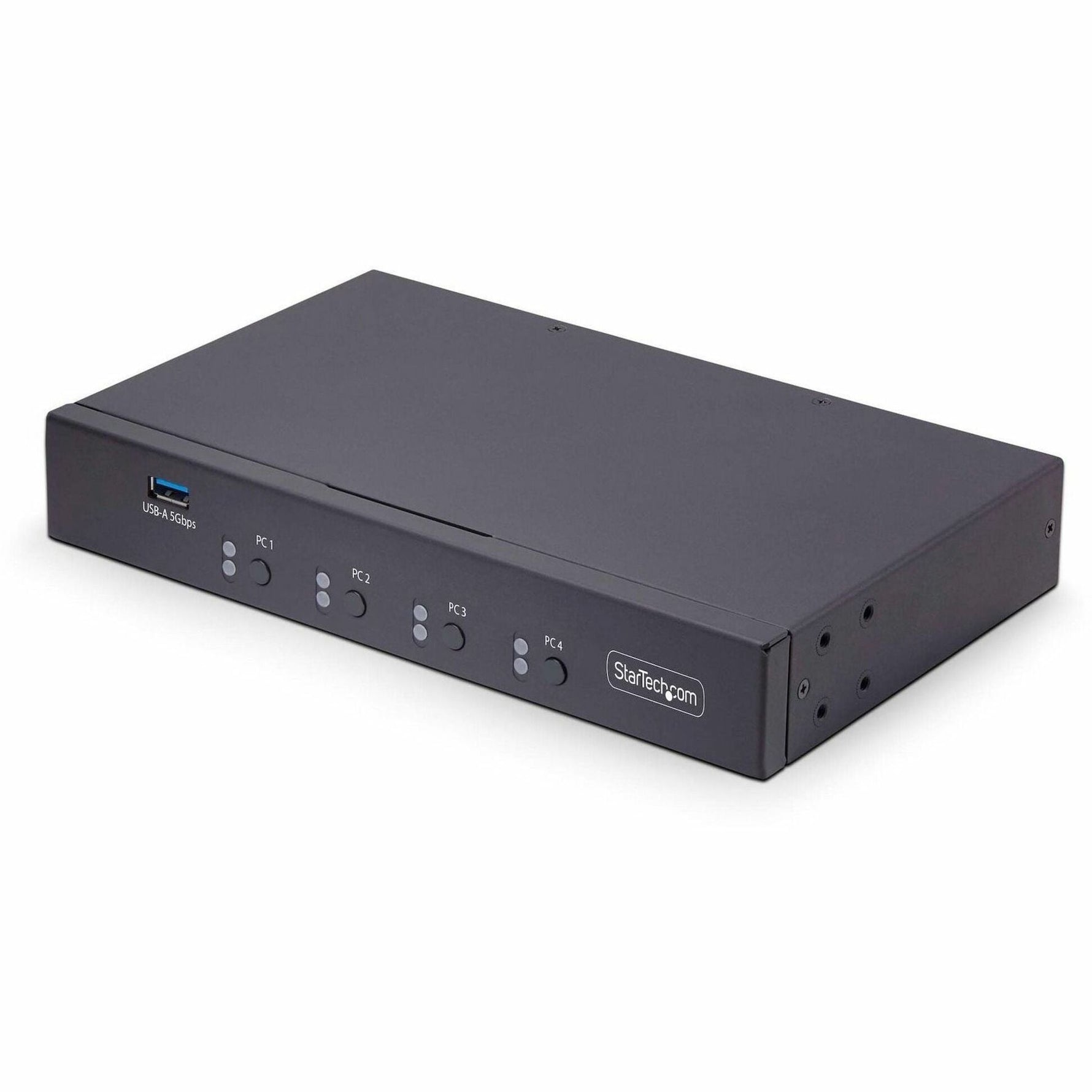 StarTech.com 4-Port KM Switch w/ Mouse Switching, USB 3.0 Keyboard/Mouse Switcher for 4 Computers, 3.5mm and USB Audio, TAA Compliant - Soundz Store AUSTRALIA