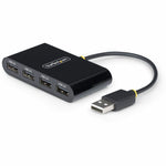 StarTech.com 4-Port USB 2.0 Hub, USB Bus Powered, Small Travel Mini USB Hub, Multi-Port USB 2.0 Splitter, Portable USB Hub, 480Mbps - Soundz Store AUSTRALIA