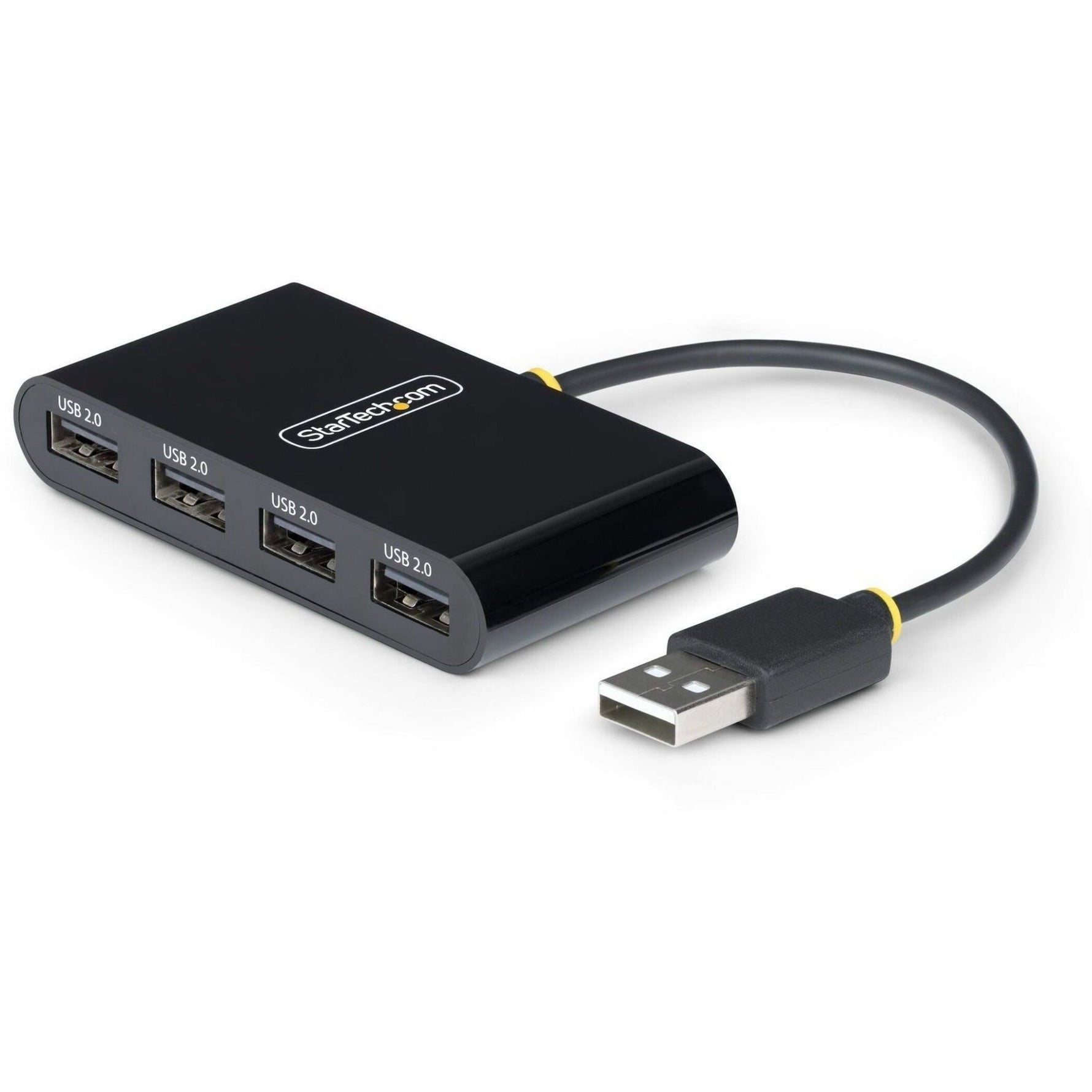 StarTech.com 4-Port USB 2.0 Hub, USB Bus Powered, Small Travel Mini USB Hub, Multi-Port USB 2.0 Splitter, Portable USB Hub, 480Mbps - Soundz Store AUSTRALIA