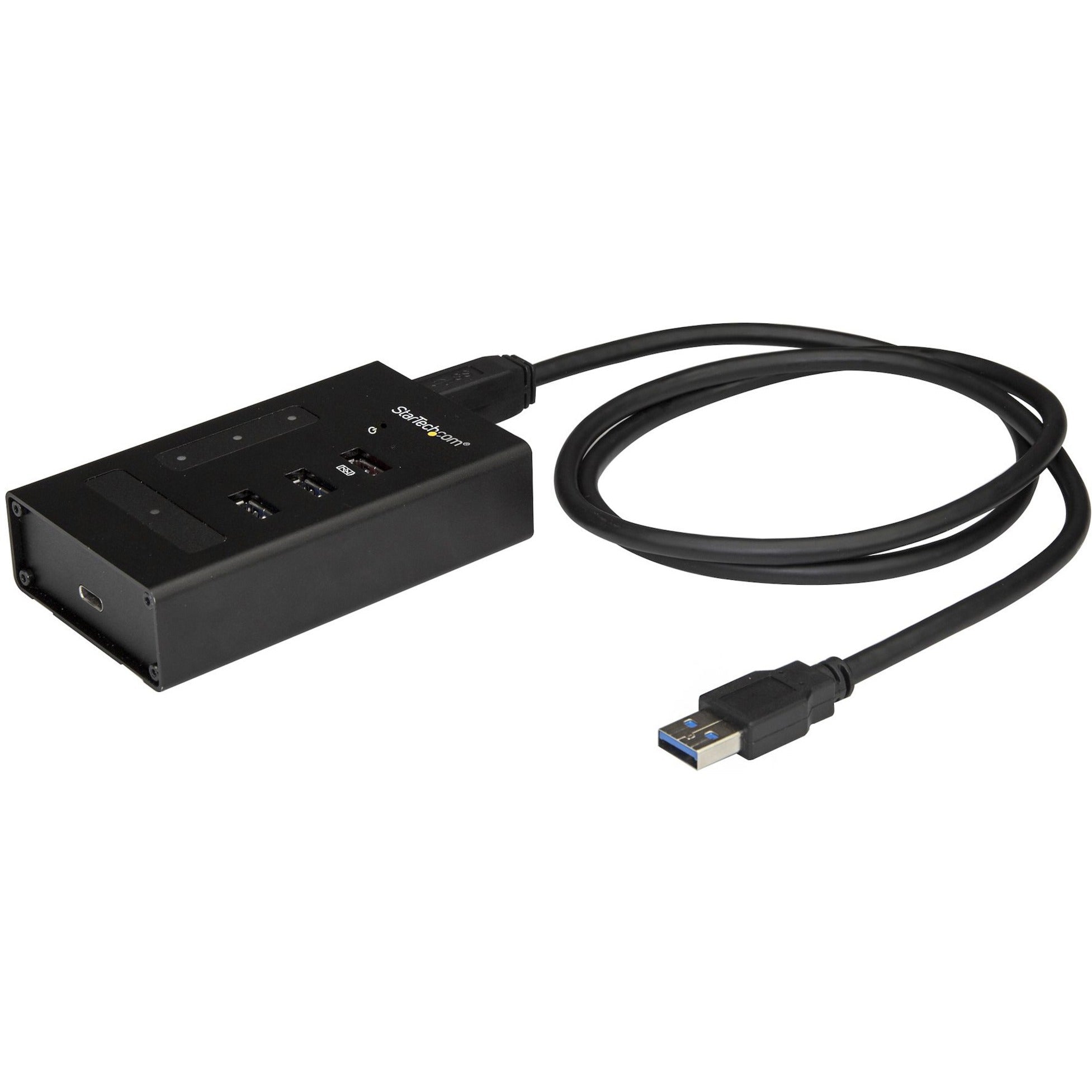 StarTech.com 4 Port USB 3.0 Hub - 1x USB-C & 3x USB-A - Mountable Metal USB Type-A Hub - 5Gbps USB 3.2 Gen 1 - Self Powered - BC 1.2 - Soundz Store AUSTRALIA