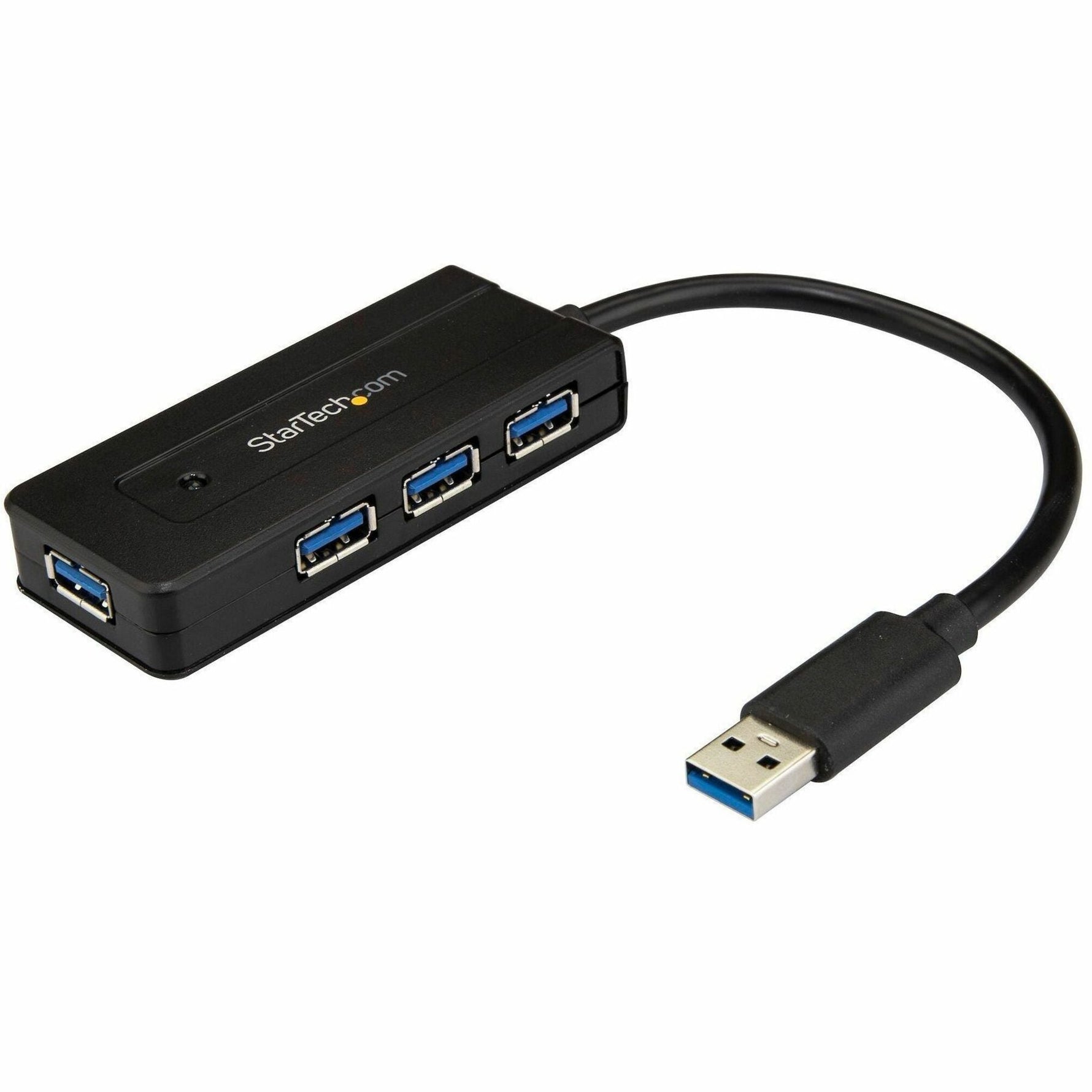 StarTech.com 4 Port USB 3.0 Hub SuperSpeed 5Gbps w/ Fast Charge - Portable USB 3.2 Gen 1 (5Gbps) Type-A Laptop/Desktop Hub - USB Bus/Self Powered - Soundz Store AUSTRALIA