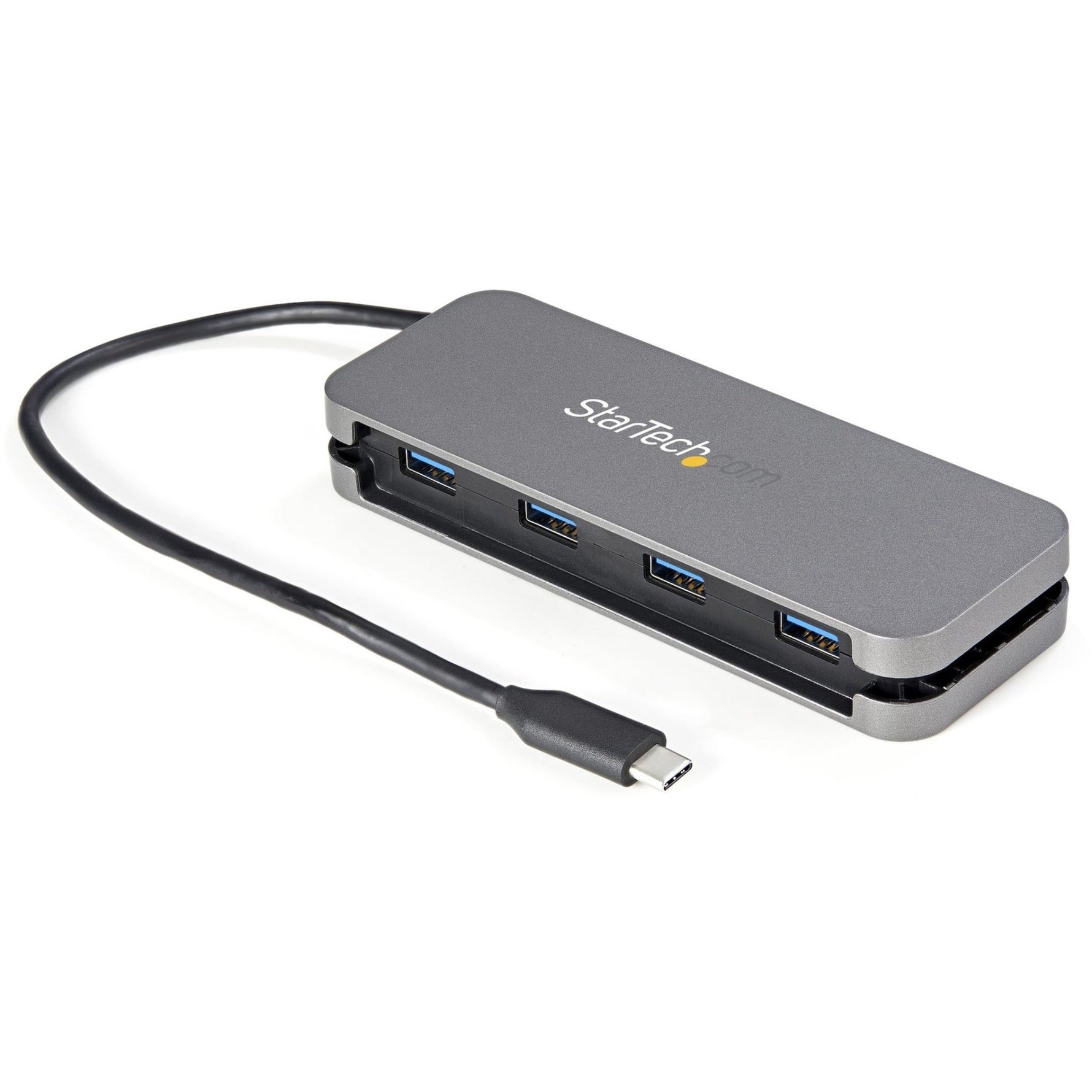 StarTech.com 4 Port USB C Hub - 4x USB-A - 5Gbps USB 3.0 Type-C Hub (USB 3.2/3.2 Gen 1) - Bus Powered - 11' Long Cable w/ Cable Management - Soundz Store AUSTRALIA