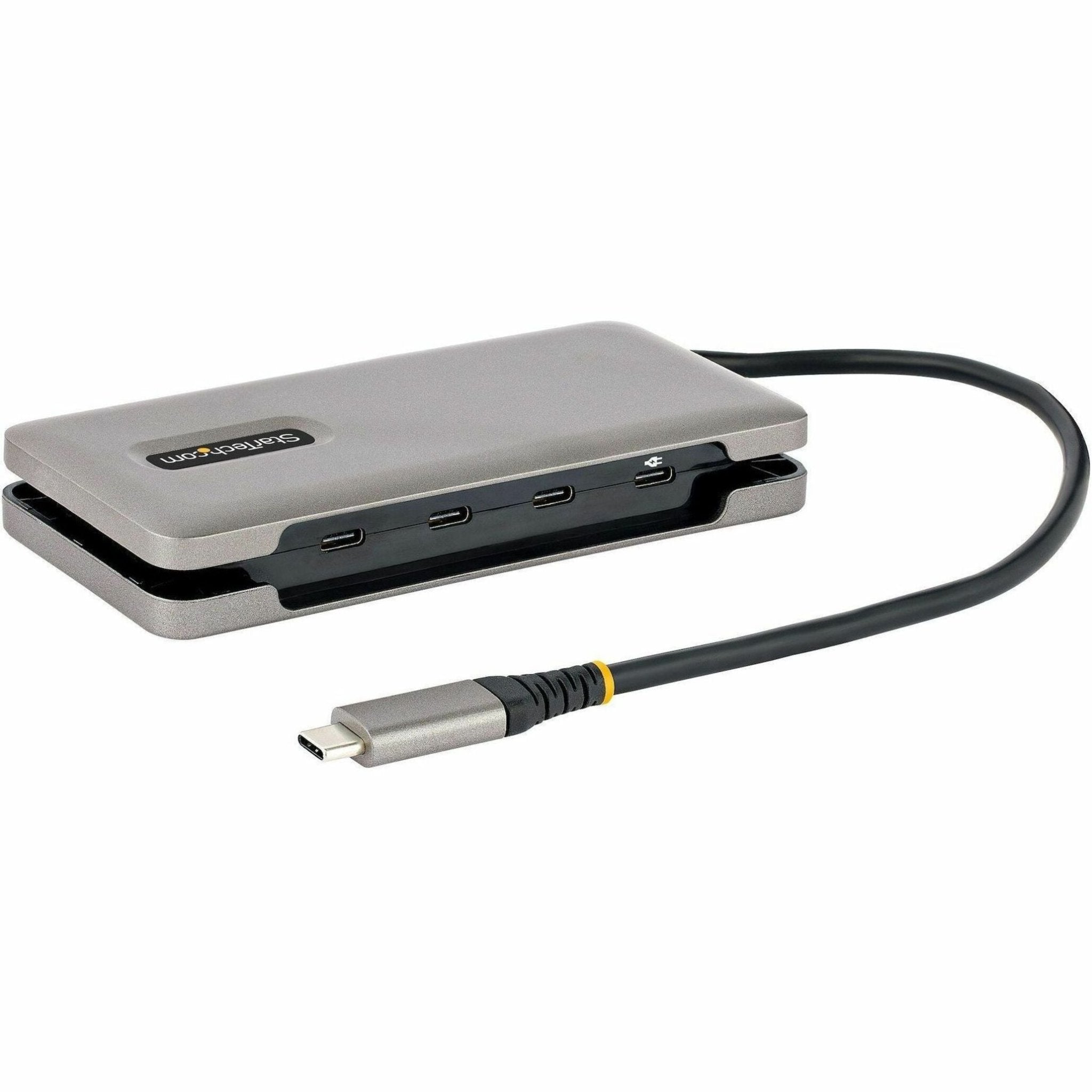 StarTech.com 4-Port USB-C Hub, USB 3.2 Gen 2, 10Gbps, 100W Power Delivery Pass-Through, 12.6in (32cm) Cable, Portable USB Expansion Hub - Soundz Store AUSTRALIA