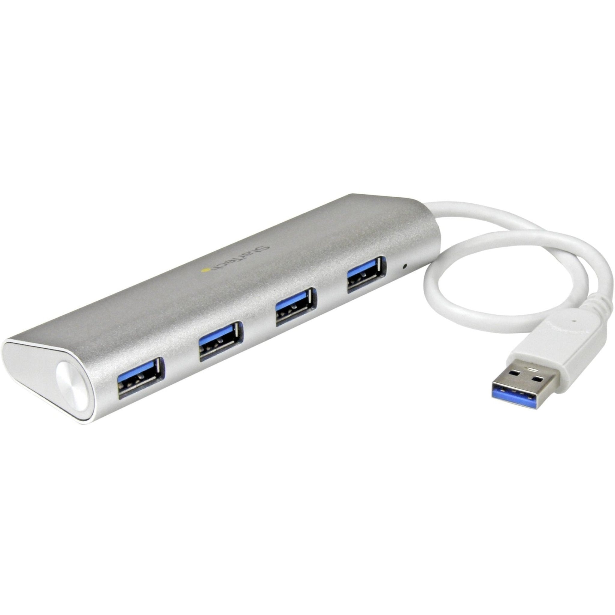 StarTech.com 4-Port USB Hub, USB A to 4x USB-A Ports, USB 5Gbps, Bus-Powered, Portable Laptop USB 3.0 Hub - Soundz Store AUSTRALIA