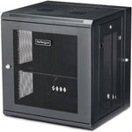 StarTech.com 4-Post 12U Wall Mount Network Cabinet, 19' Hinged Wall-Mounted Server Rack for IT Equipment, Flexible Lockable Rack Enclosure - Soundz Store AUSTRALIA