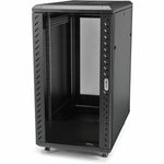 StarTech.com 4-Post 18U Server Rack Cabinet, 19' Data Rack Cabinet for Computer / IT Equipment, Home Network Rack, Half Height Server Rack - Soundz Store AUSTRALIA