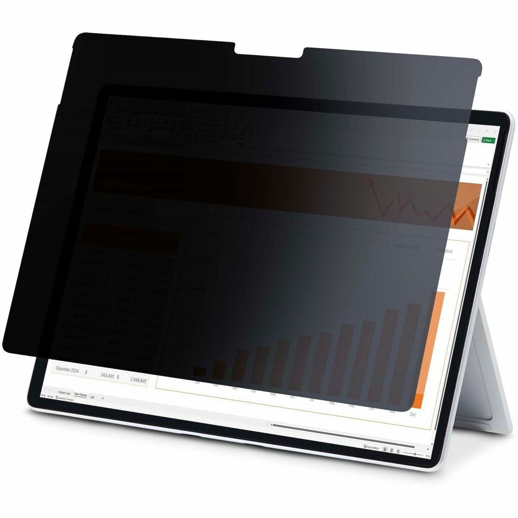 StarTech.com 4-Way 12.3in Surface Pro 4/5/6/7/7+ Privacy Screen Filter, For Portrait/Landscape, Touch-Enabled, +/- 30 Deg. View, Matte - Soundz Store AUSTRALIA