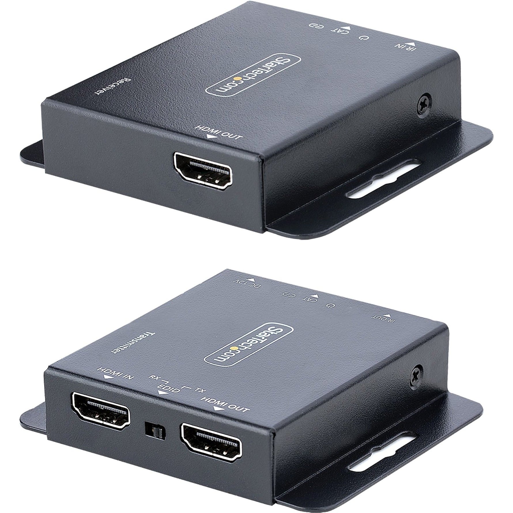 StarTech.com 4K HDMI Extender over CAT6/CAT5 Ethernet Cable, 4K 30Hz or 1080p 60Hz Video Extender, HDMI Transmitter and Receiver Kit - Soundz Store AUSTRALIA