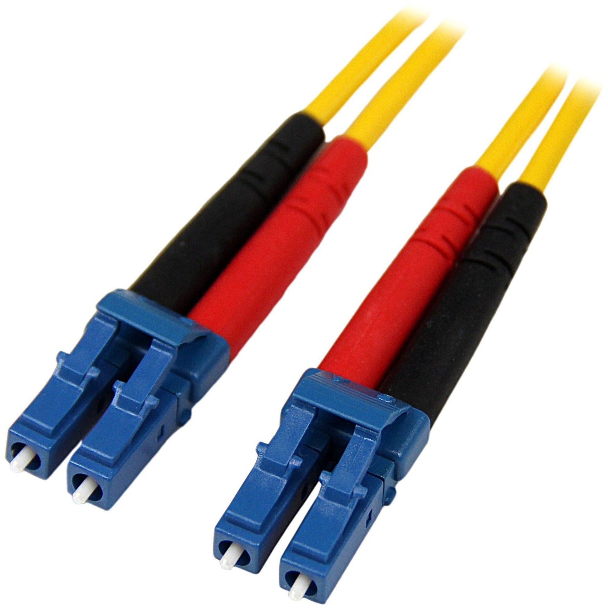 StarTech.com 4m Fiber Optic Cable - Single-Mode Duplex 9/125 LSZH Fiber Jumper Cord - LC/LC - Soundz Store AUSTRALIA