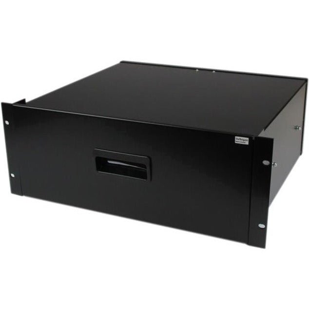 StarTech.com 4U Black Steel Storage Drawer for 19in Racks and Cabinets - 4U Black Sliding Rack Storage Drawer - Soundz Store AUSTRALIA