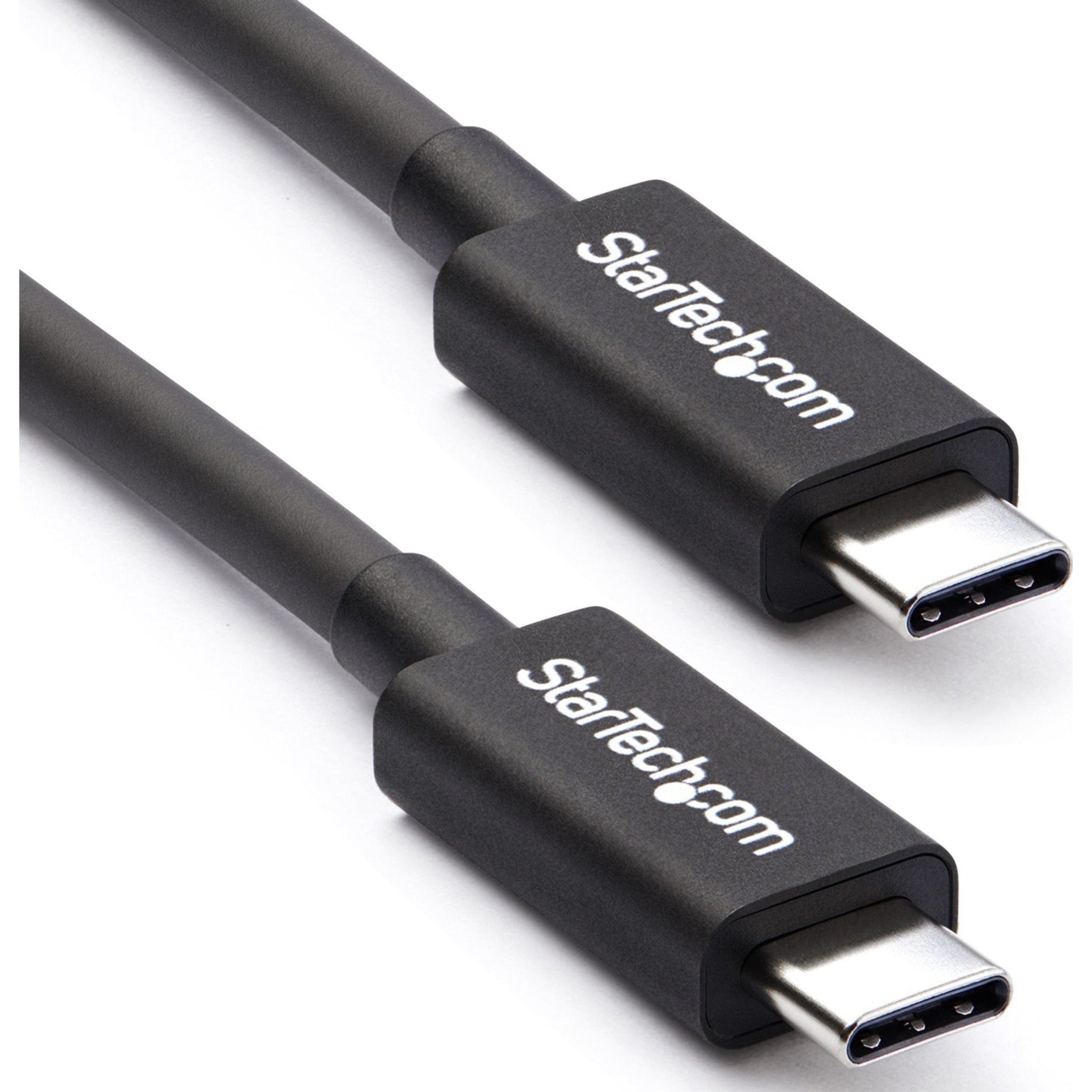 StarTech.com 50cm (1.6ft) Thunderbolt 3 Cable, 40Gbps, 100W PD, 4K/5K Video, Thunderbolt-Certified, Compatible w/ TB4/USB 3.2/DisplayPort - Soundz Store AUSTRALIA