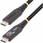 StarTech.com 50cm (1.6ft) USB4 Cable, USB-IF Certified USB-C Cable, 40 Gbps, 240W, 8K 60Hz, Compatible w/Thunderbolt/USB 3.2 Ports - Soundz Store AUSTRALIA