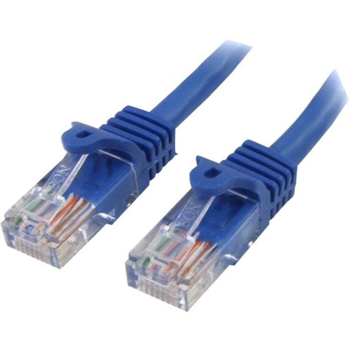 StarTech.com 5m Cat5e Patch Cable with Snagless RJ45 Connectors - Blue - 5 m Patch Cord - Soundz Store AUSTRALIA