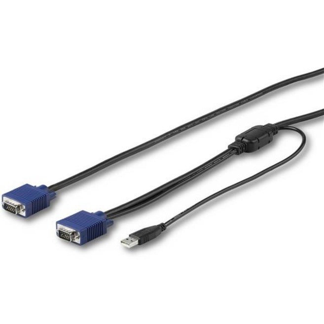 StarTech.com 6 ft. (1.8 m) USB KVM Cable for StarTech.com Rackmount Consoles - VGA and USB KVM Console Cable (RKCONSUV6) - Soundz Store AUSTRALIA